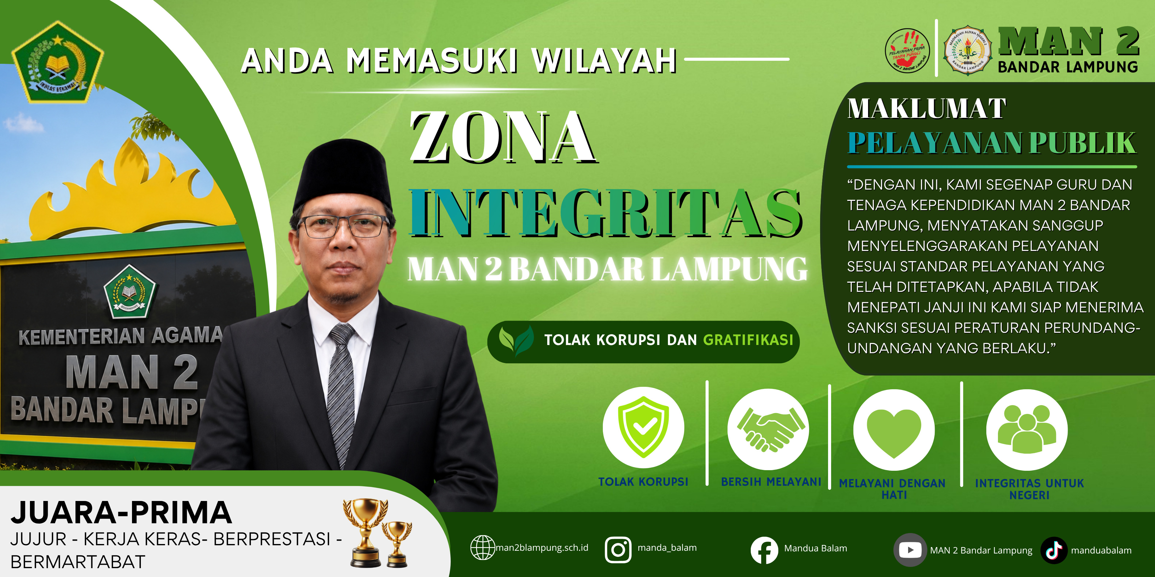 Maklumat Pelayanan Zona Integritas