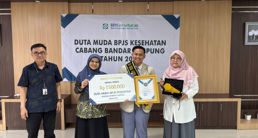 Peserta Didik MAN 2 Bandar Lampung Raih Gelar Duta Muda BPJS Kesehatan 2025