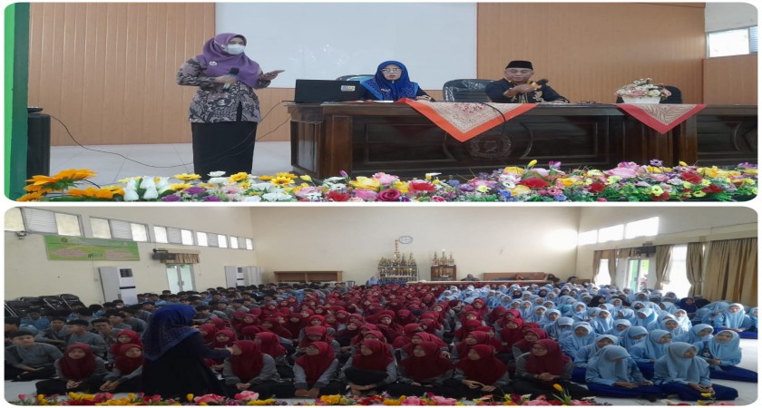 Siswa MAN 2 Bandar Lampung Ikuti Seminar Magnet Rezeki