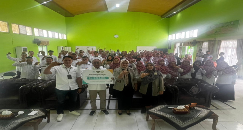 Dari Edukasi hingga Kepedulian, Kolaborasi MAN 2 Bandar Lampung dan BSI