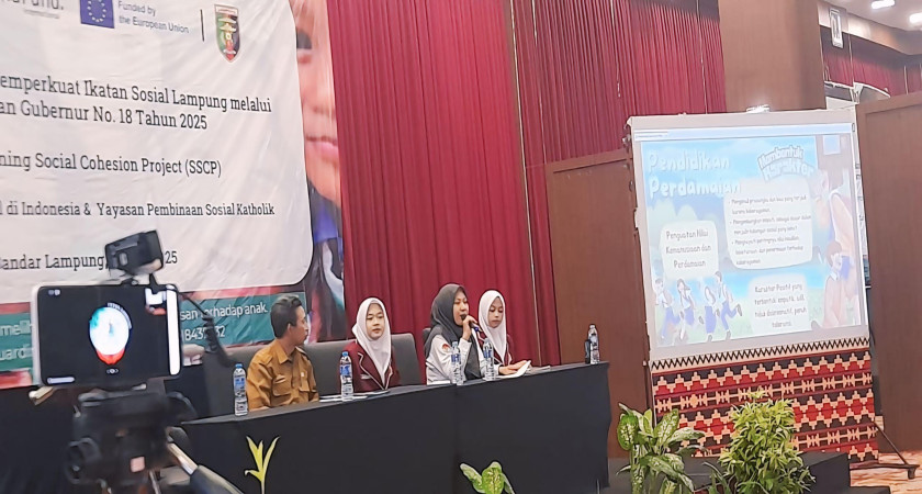 MAN 2 Bandar Lampung Jadi Narasumber Praktik Baik Pendidikan Perdamaian dan Kolaborasi Penguatan Ikatan Sosial