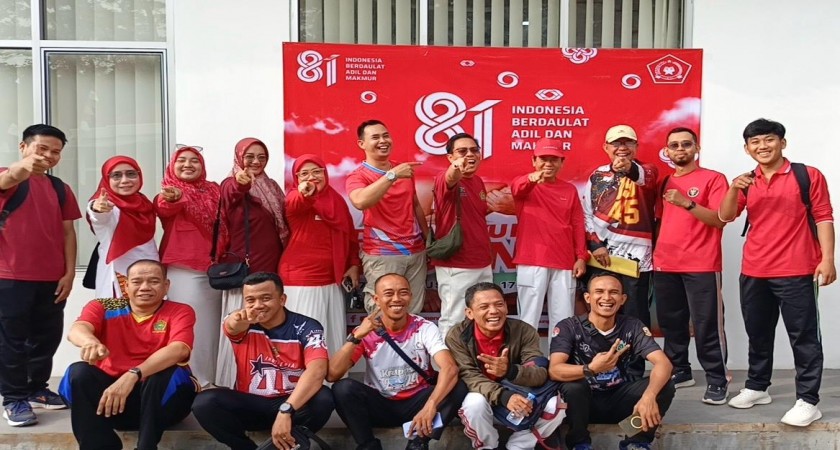 Semarak HUT ke-81 RI, Guru MAN 2 Bandar Lampung Ikuti Beragam Perlombaan