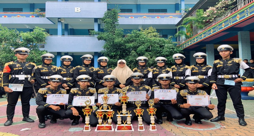 Paskibra MAN 2 Balam Kembali Raih Juara Umum di Ajang Lomba PBB ACALAPATI