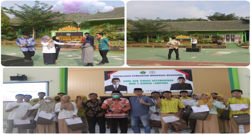 OSIS MAN 2 Bandar Lampung Umumkan Pemenang Classmeeting Mandala Contest 4.0