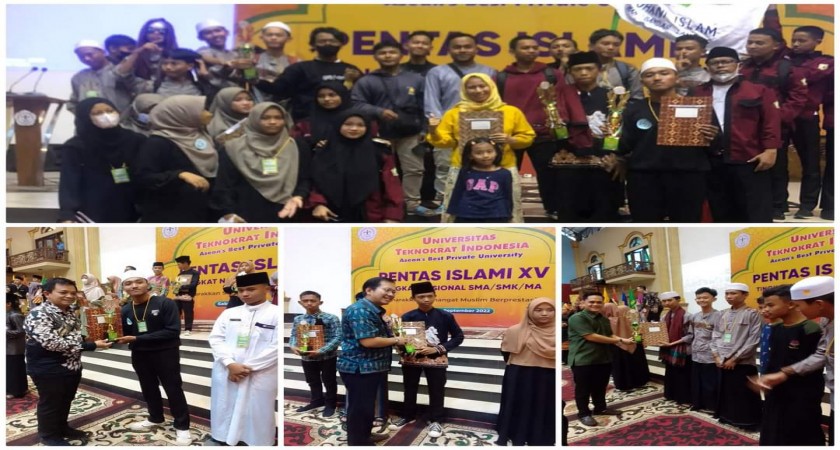 Rohis MAN 2 Balam Boyong Tiga Piala Pada Pentas Islami 15 Tingkat Nasional